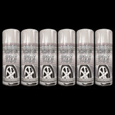 6X Auto Extreme Pro Spray Paint Silver Wheel 400ml Spray Paint